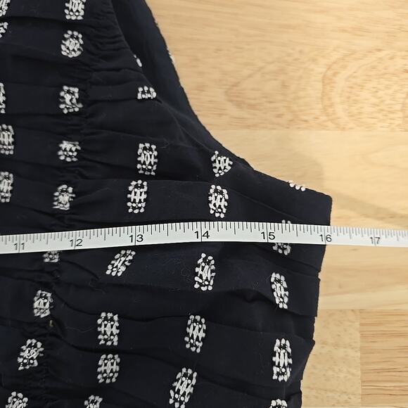 NWT Cinq a Sept Beryl Sleeveless Embroidered Mini Shirt Dress Size 2 $365 - Picture 5 of 10